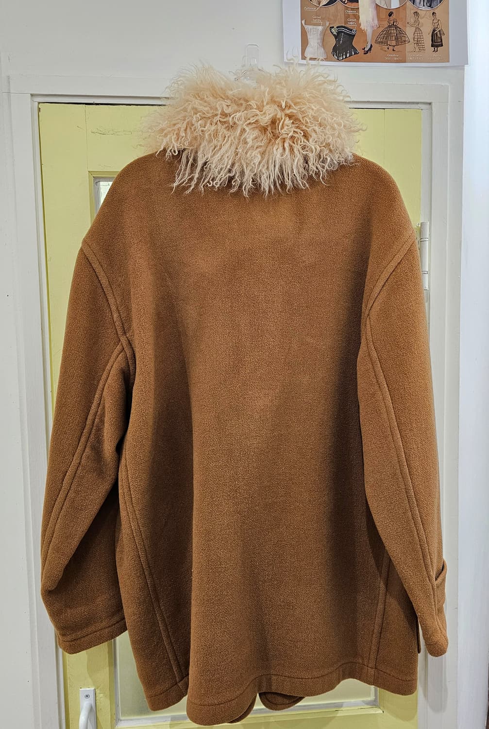 Japan 아이보리 양털 머플러 상품이미지7