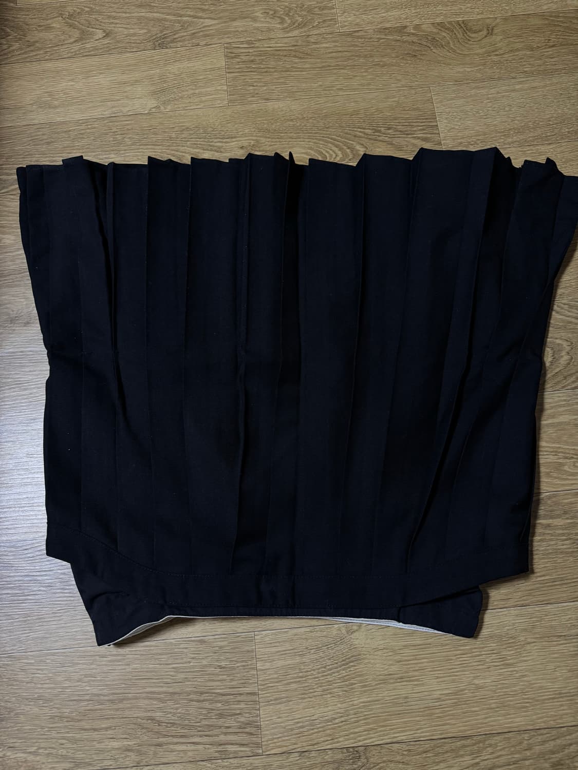 에옹쓰 Eonts 가든 투폴드 플리츠 스커트 black ver XS 상품이미지3