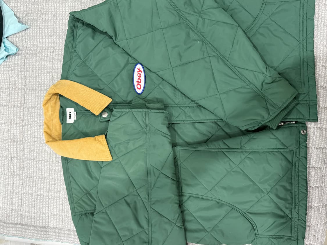 OBEY chisel jacket dark cedar multi [XL] 상품이미지3