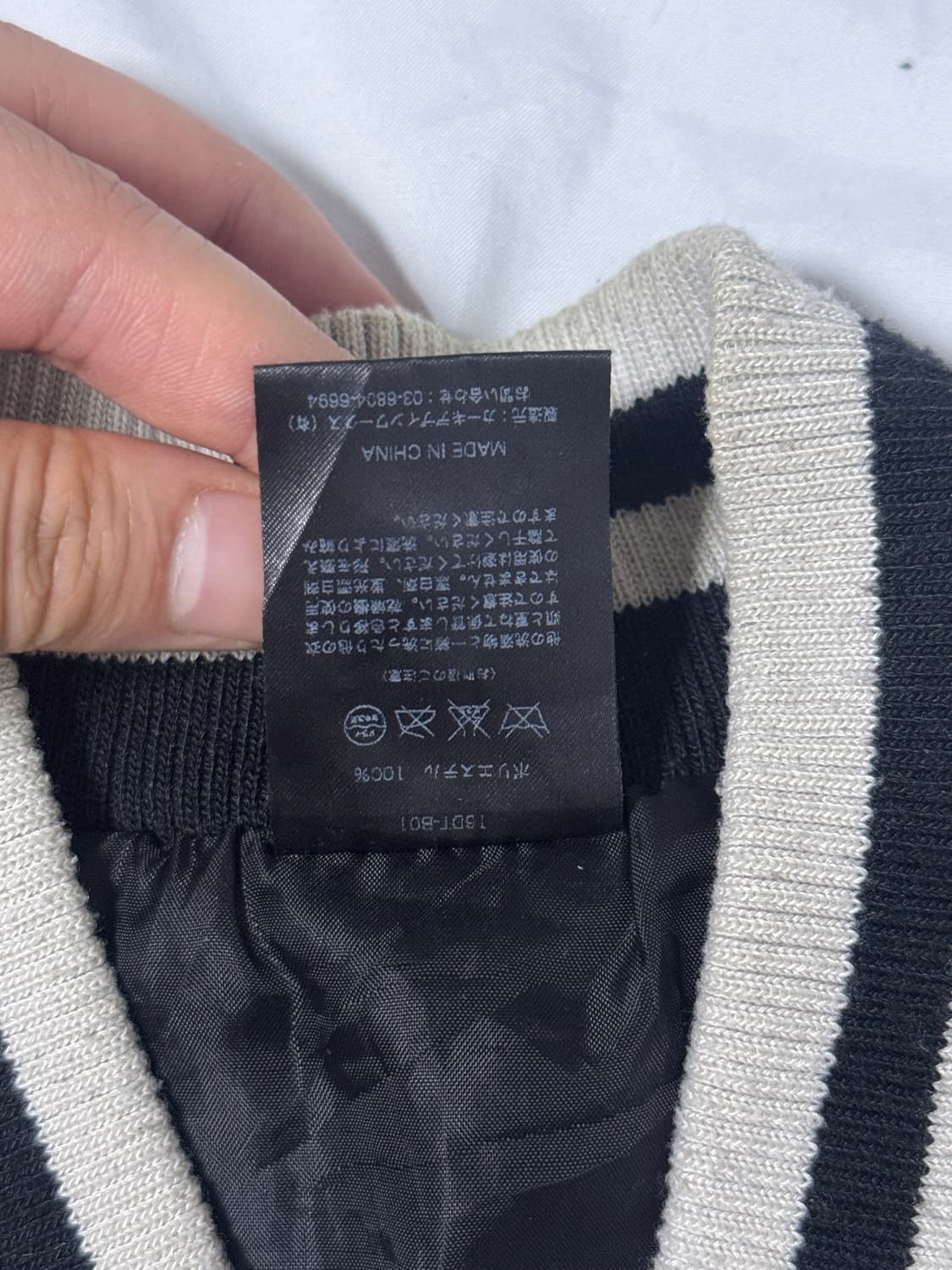 빈티지 스컬 자수 스카잔 상품이미지5
