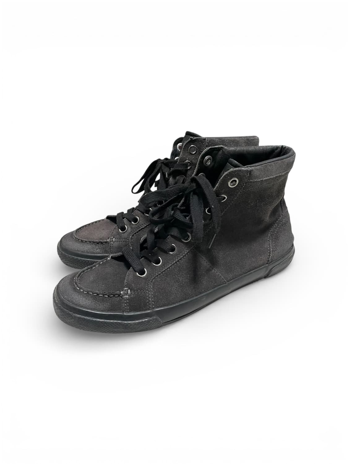 270~275) 프라다 스웨이드 나일론 하이탑 스니커즈 상품이미지1