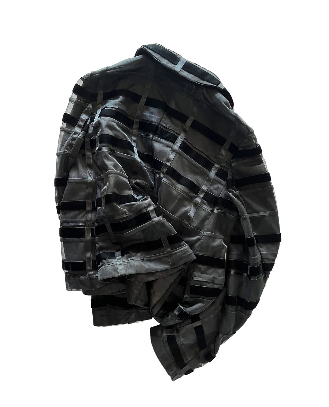 COMME DES GARCONS striped velvet jacket 상품이미지3
