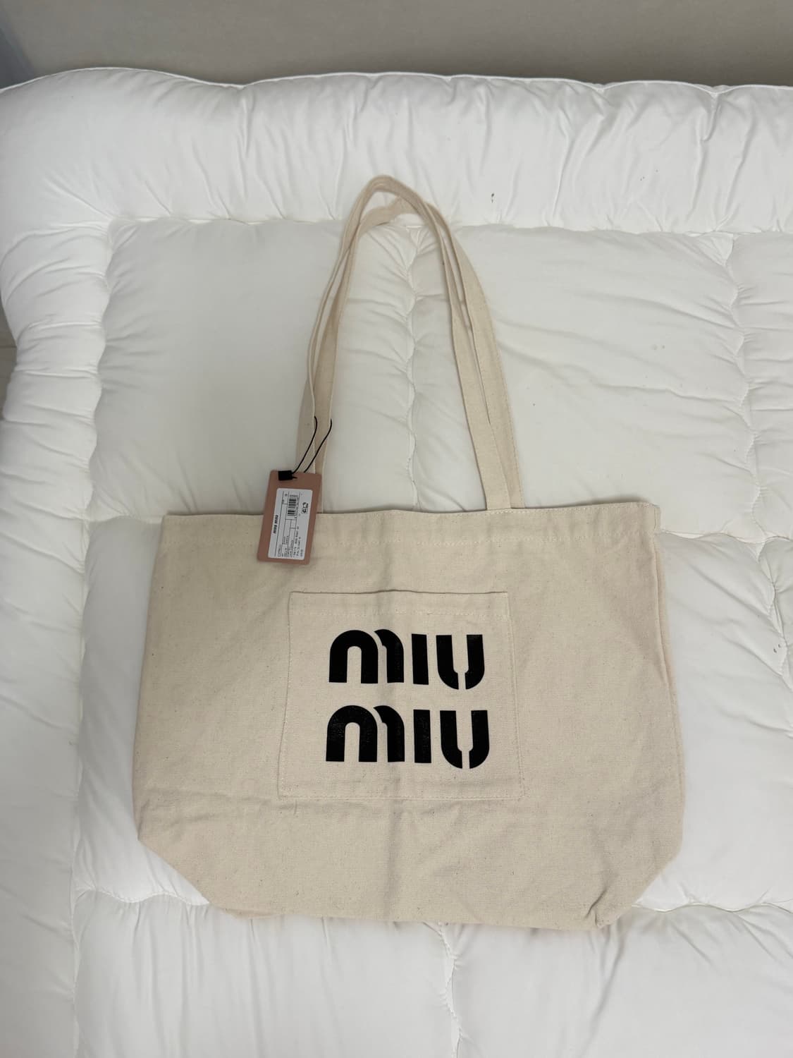 Miu Miu cotton bag 상품이미지3
