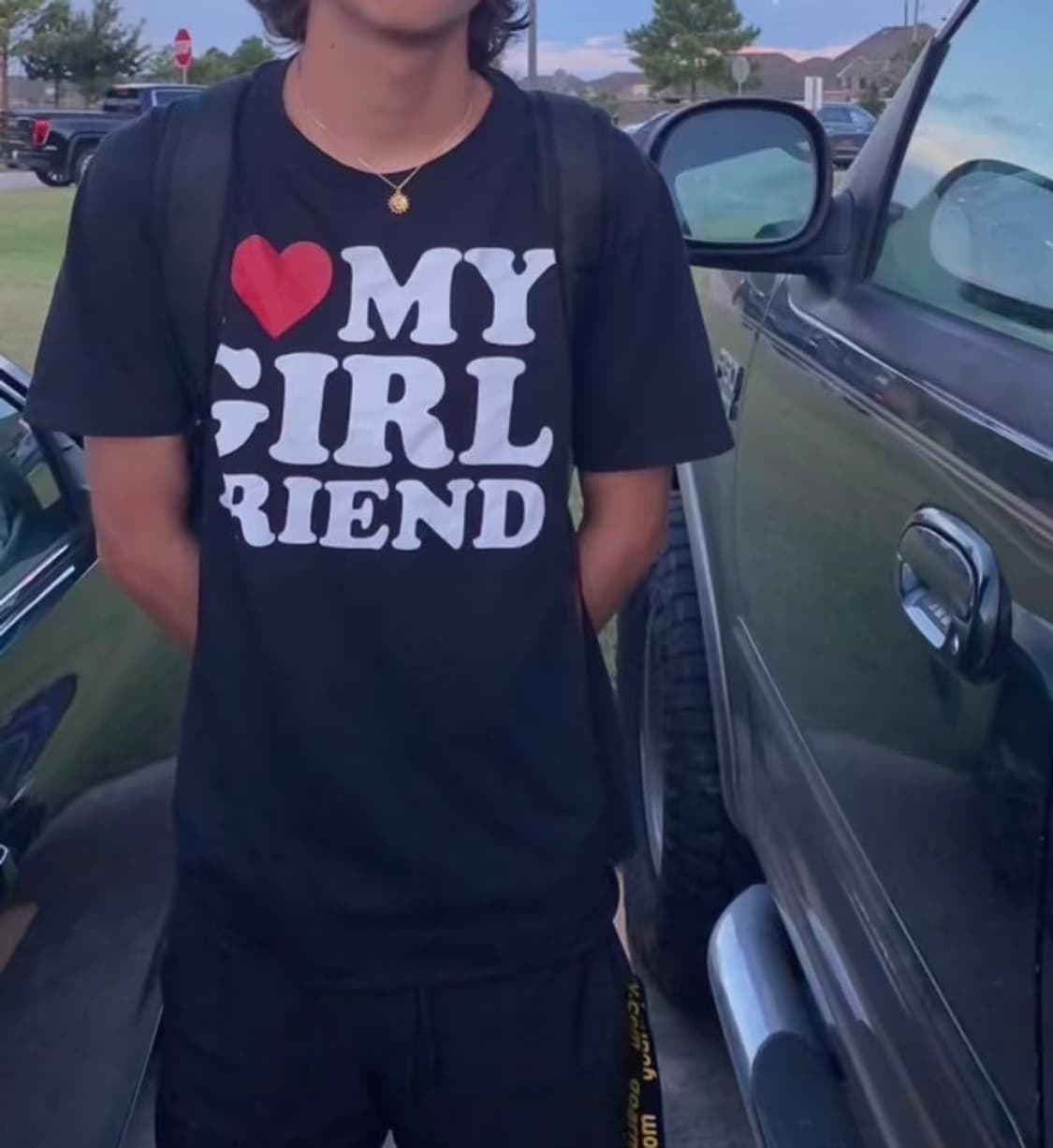 I love my girlfriend t-shirts 상품이미지1