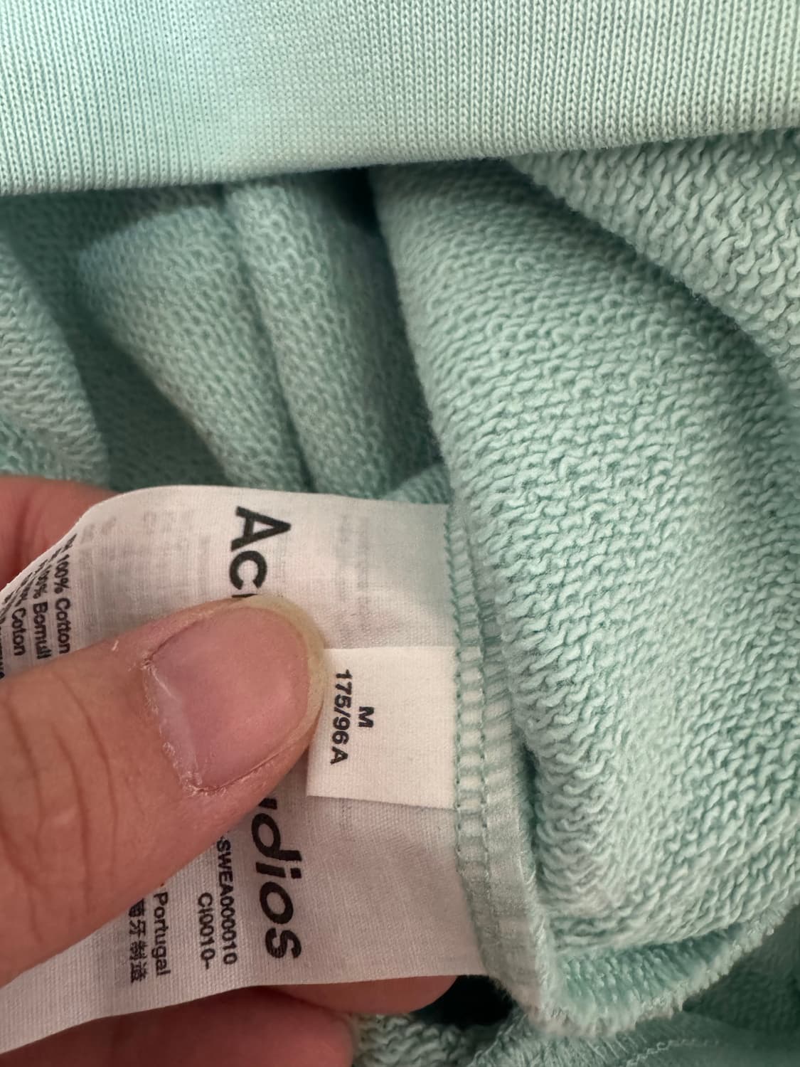 아크네 민트 맨투맨 상품이미지6