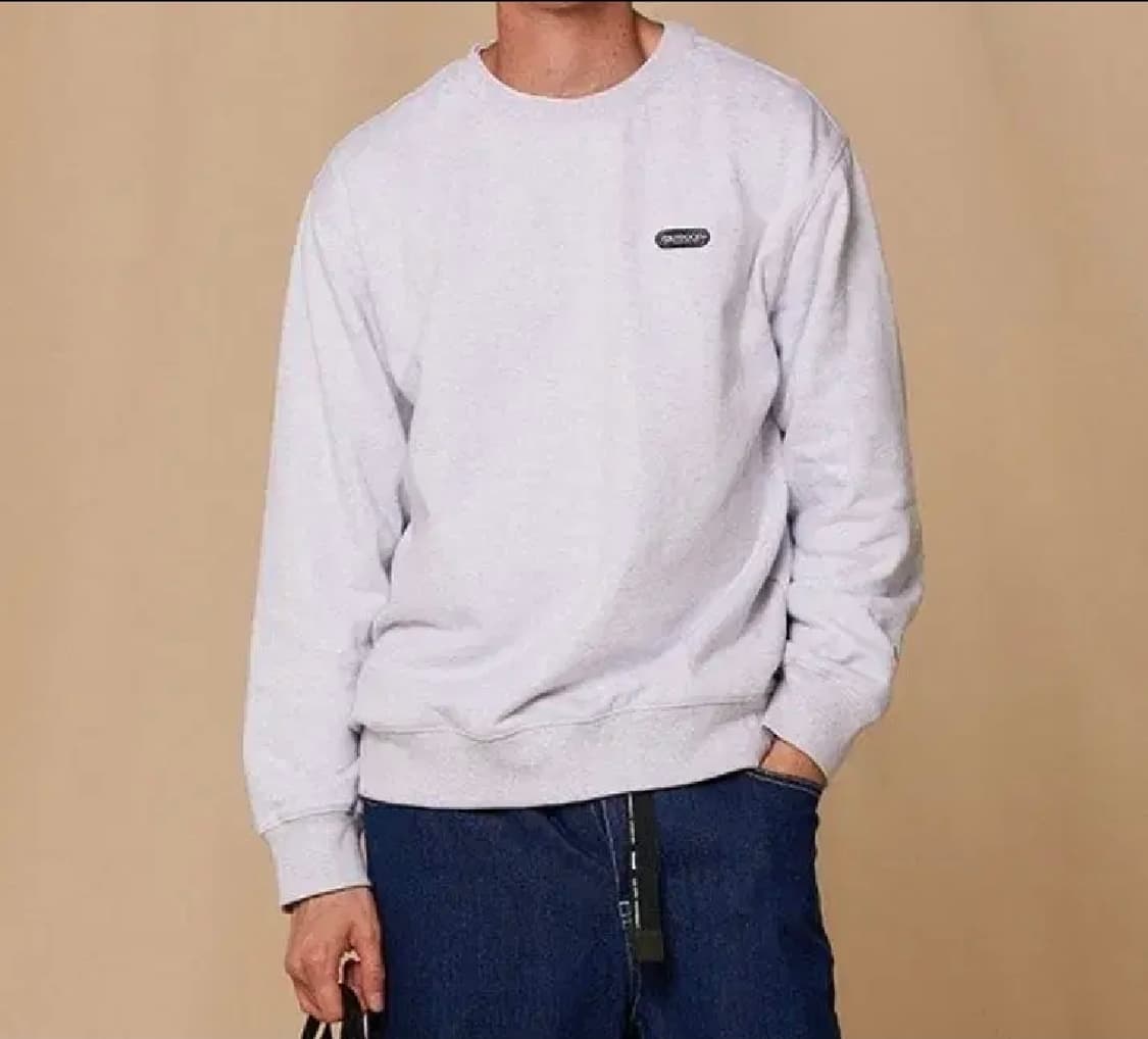 57 ) 미국수입 OUTDOOR 맨투맨 L 블랙 7만구입 최상급 상품이미지10