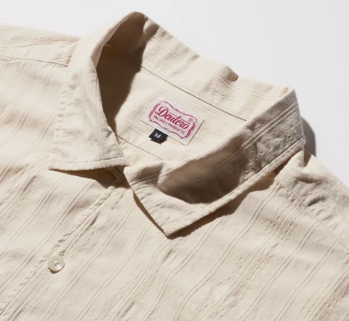 [M] 듀테로 로미오 반팔 셔츠 새상품급 상품이미지3