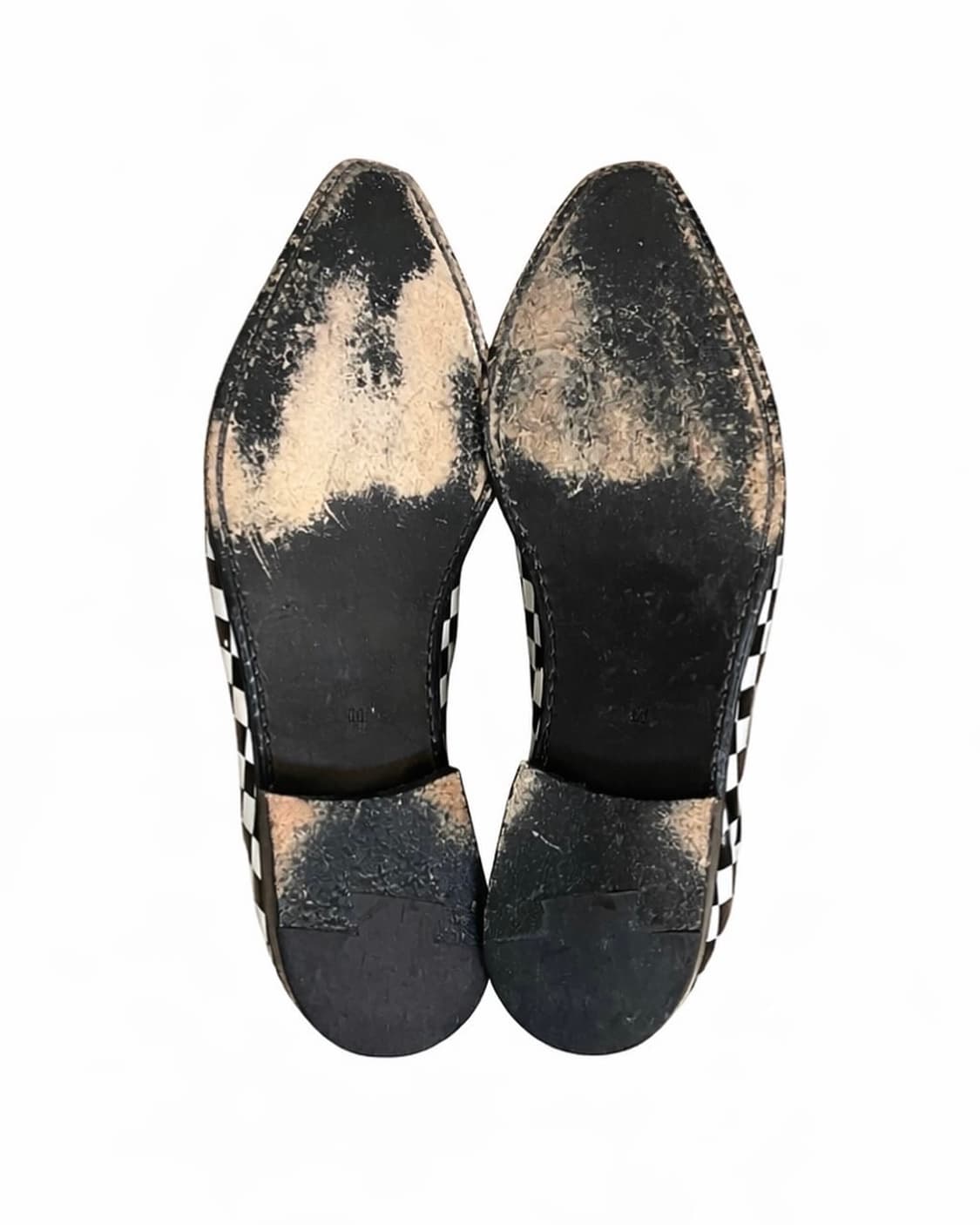 준야와타나베 꼼데가르송 10SS 체크 슈즈 상품이미지3