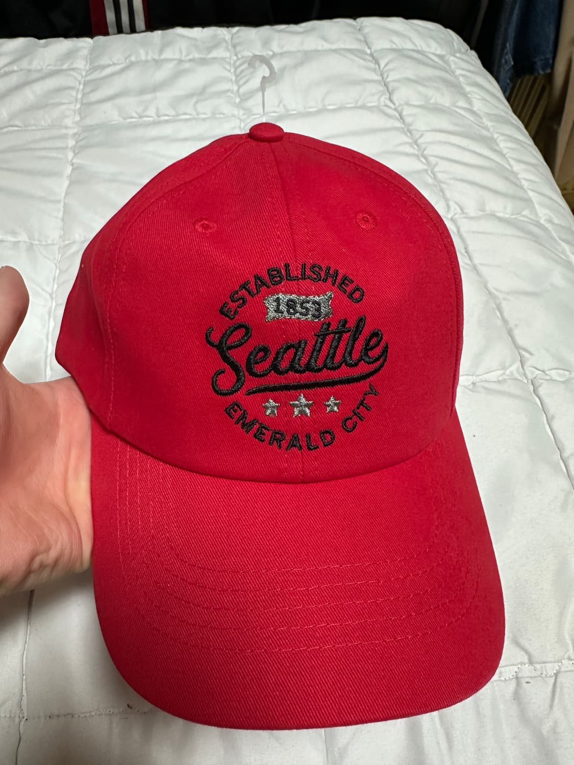 시애틀 모자 레드 상품이미지1