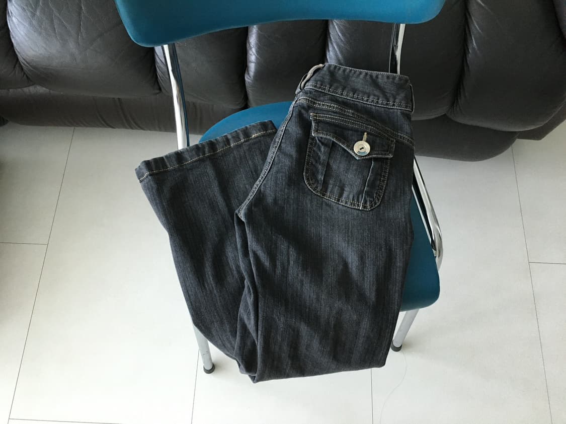 flower button bootcut denim 상품이미지8