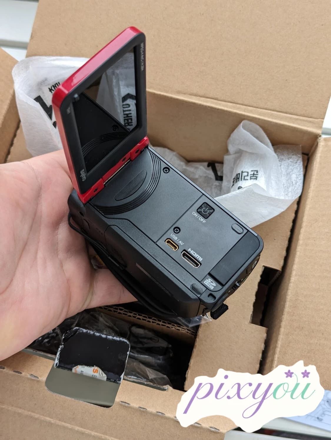 산요 VPC - TH1 풀박스 판매합니다 (뉴진스 캠코더) 상품이미지5