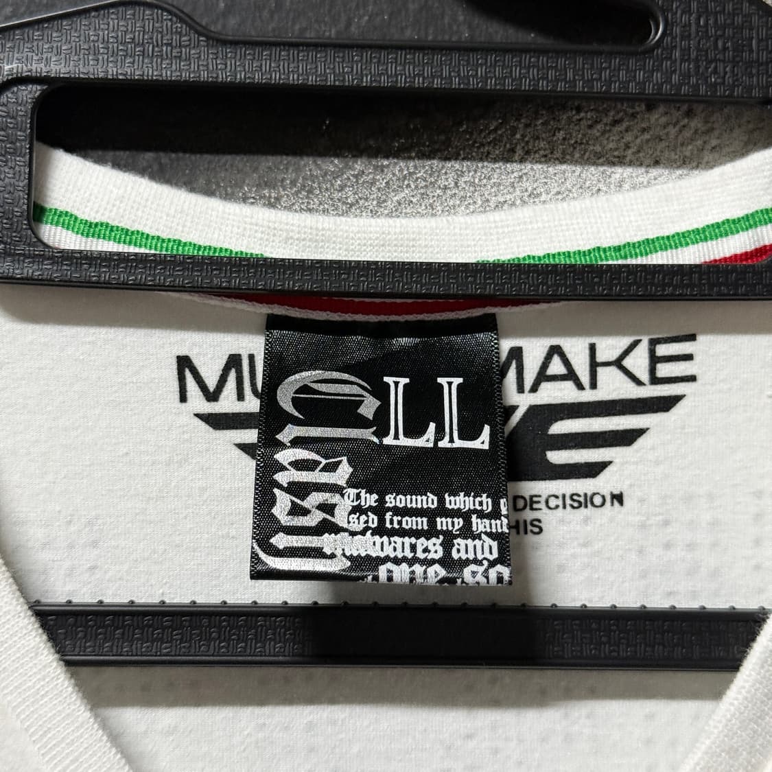 VTG 빈티지 브이넥 비즈 , 풀 프린팅 롱 슬리브 티셔츠 상품이미지4