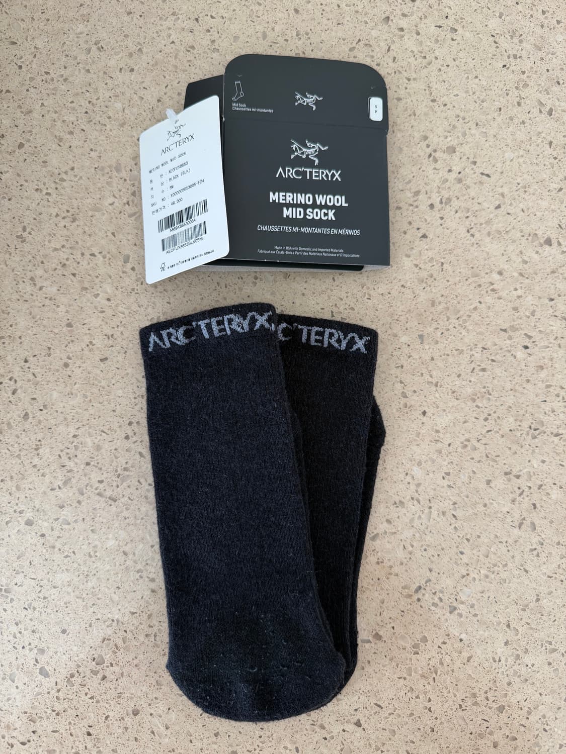 [S] 아크테릭스 매리노 울 미드 삭스 상품이미지1