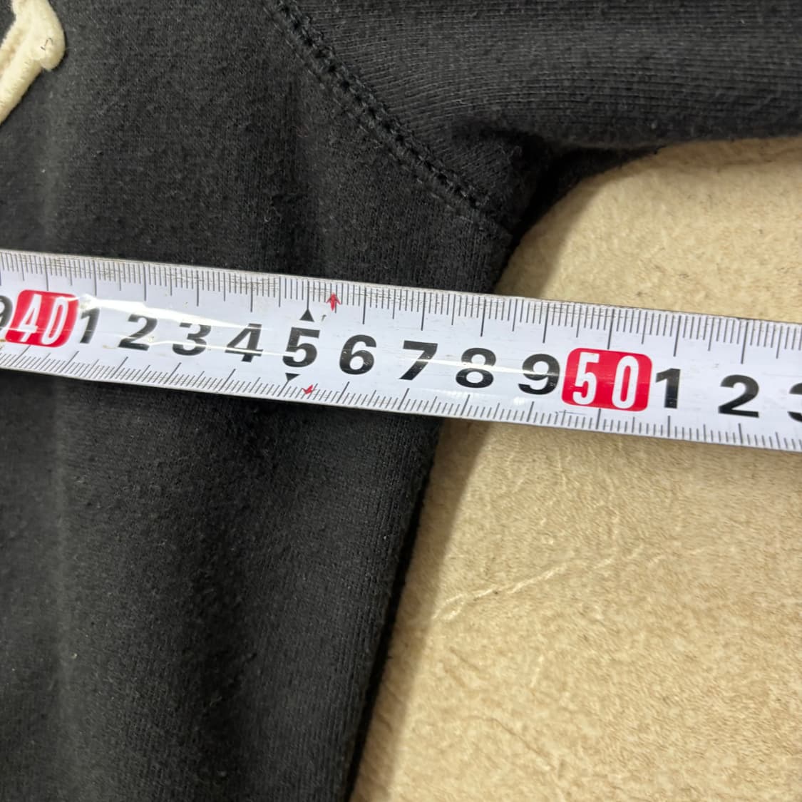 후아유 아치로고 블랙 후드집업 상품이미지5