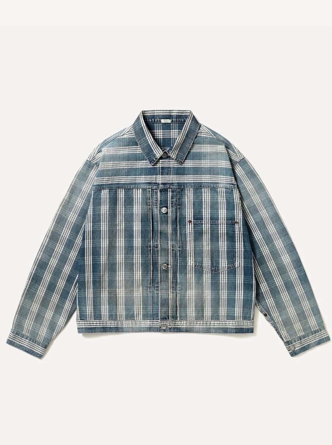 26SS A.presse 아프레쎄 No.213 인디고 팔라카 데님 자켓 상품이미지2