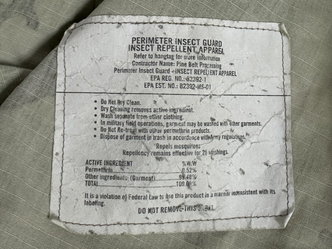 미군 OCP 멀티캠 전투복 상의 (L/L) (XL) (만원샵) 상품이미지10