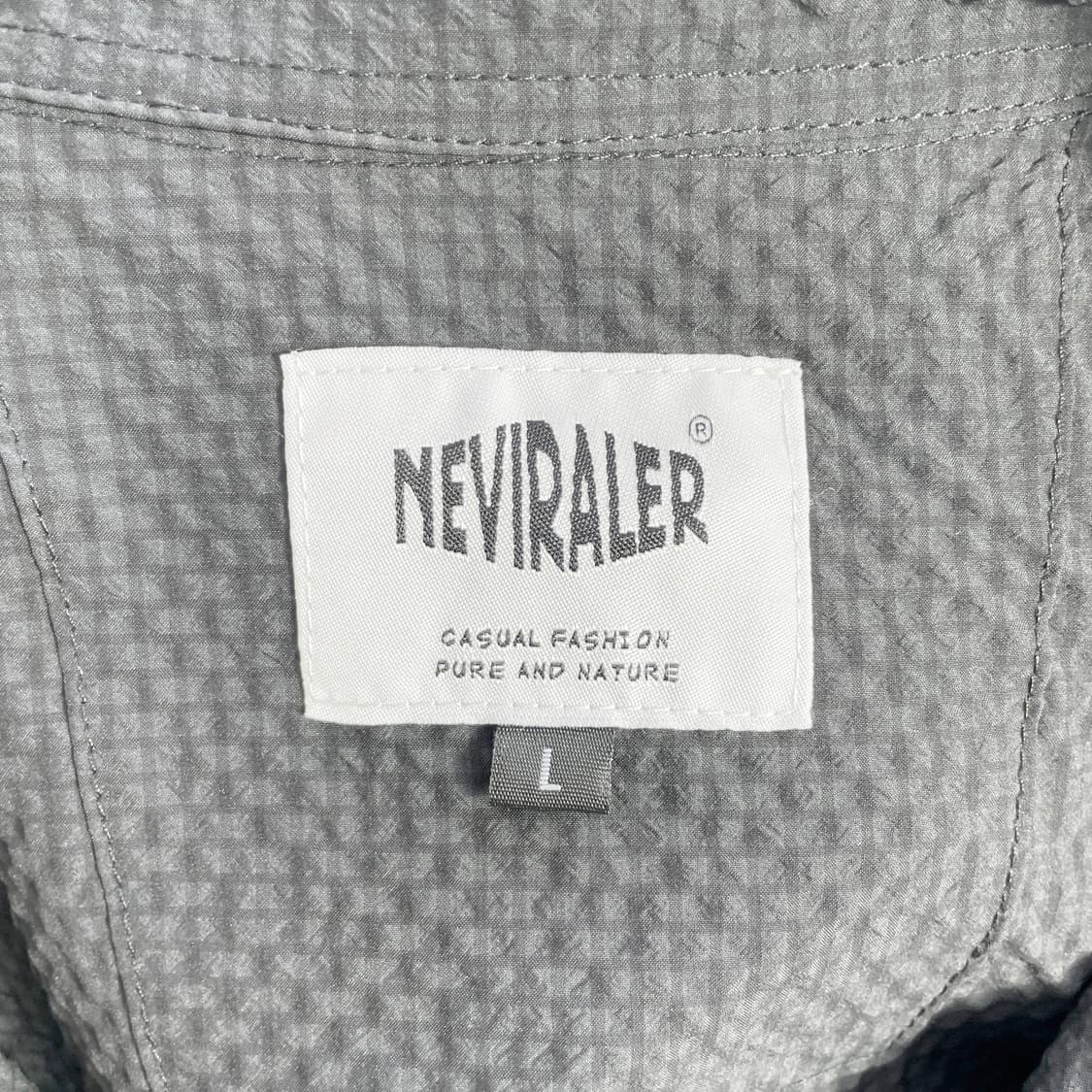 A2 NEVIRALER 시어서커 반팔셔츠 105사이즈 상품이미지4