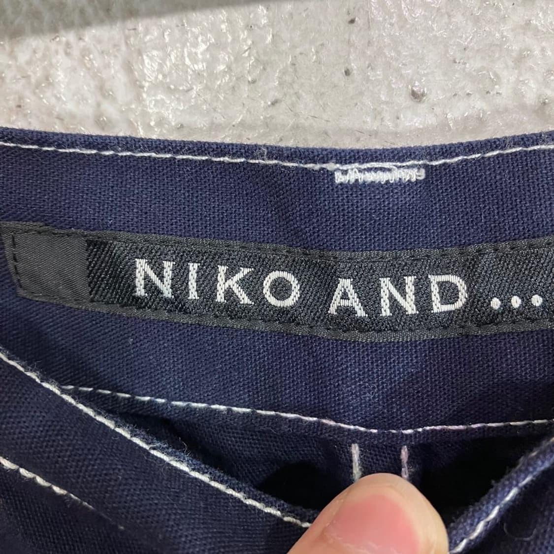 니코앤드 워크 반바지 상품이미지5