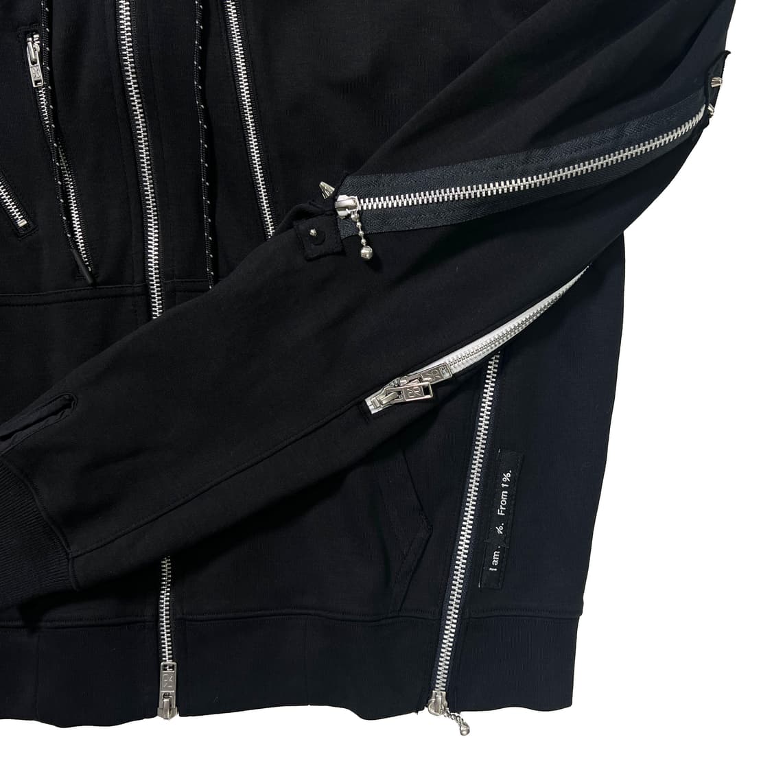 99%IS " NANJA " Multi Zip Hoodie (3) 상품이미지5