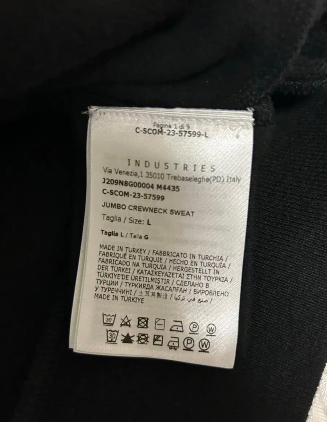 [L] 릭오웬스 스웻니트 상품이미지6