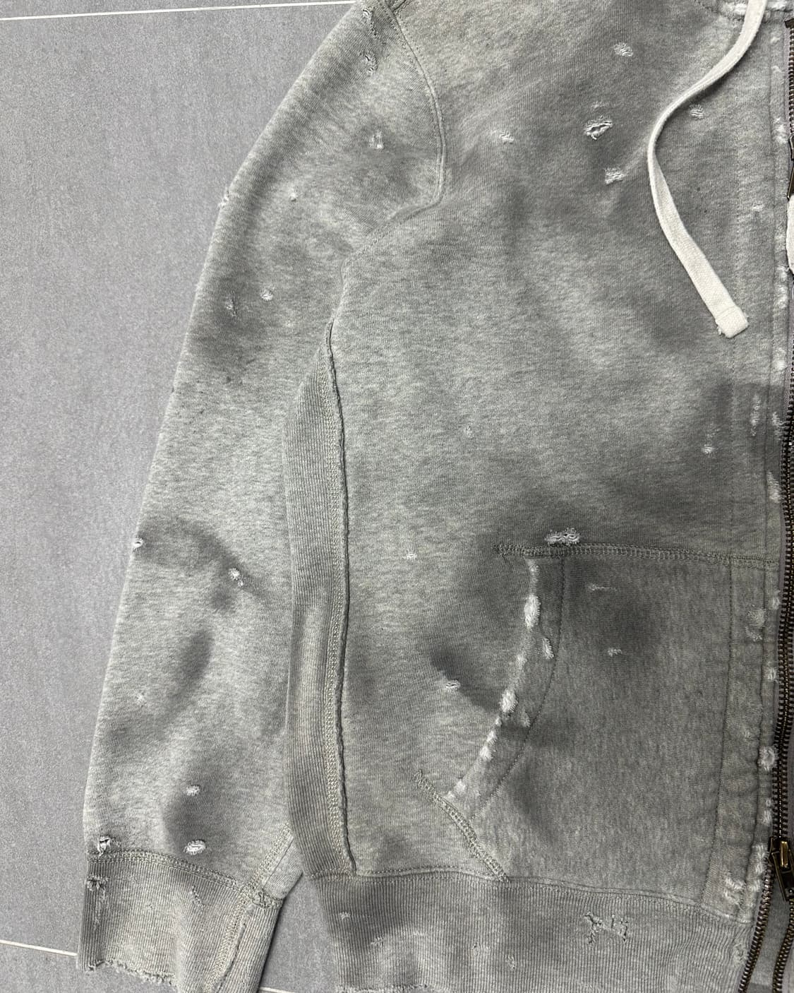 (L)폴로 커스텀 후드 집업-M2012 상품이미지4