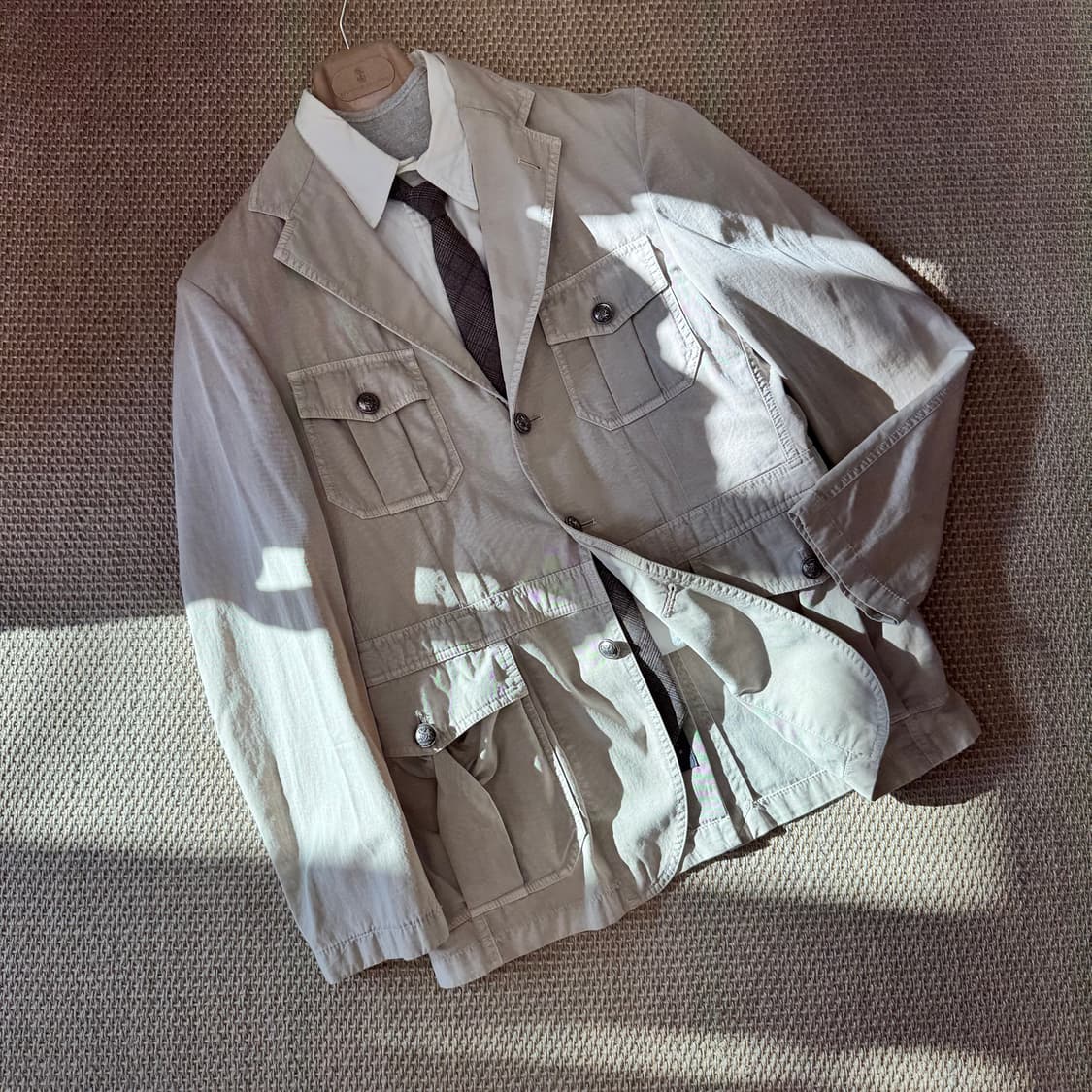 LUBIAM 이탈리안 최상급 헌터 사파리 블레이저 상품이미지8