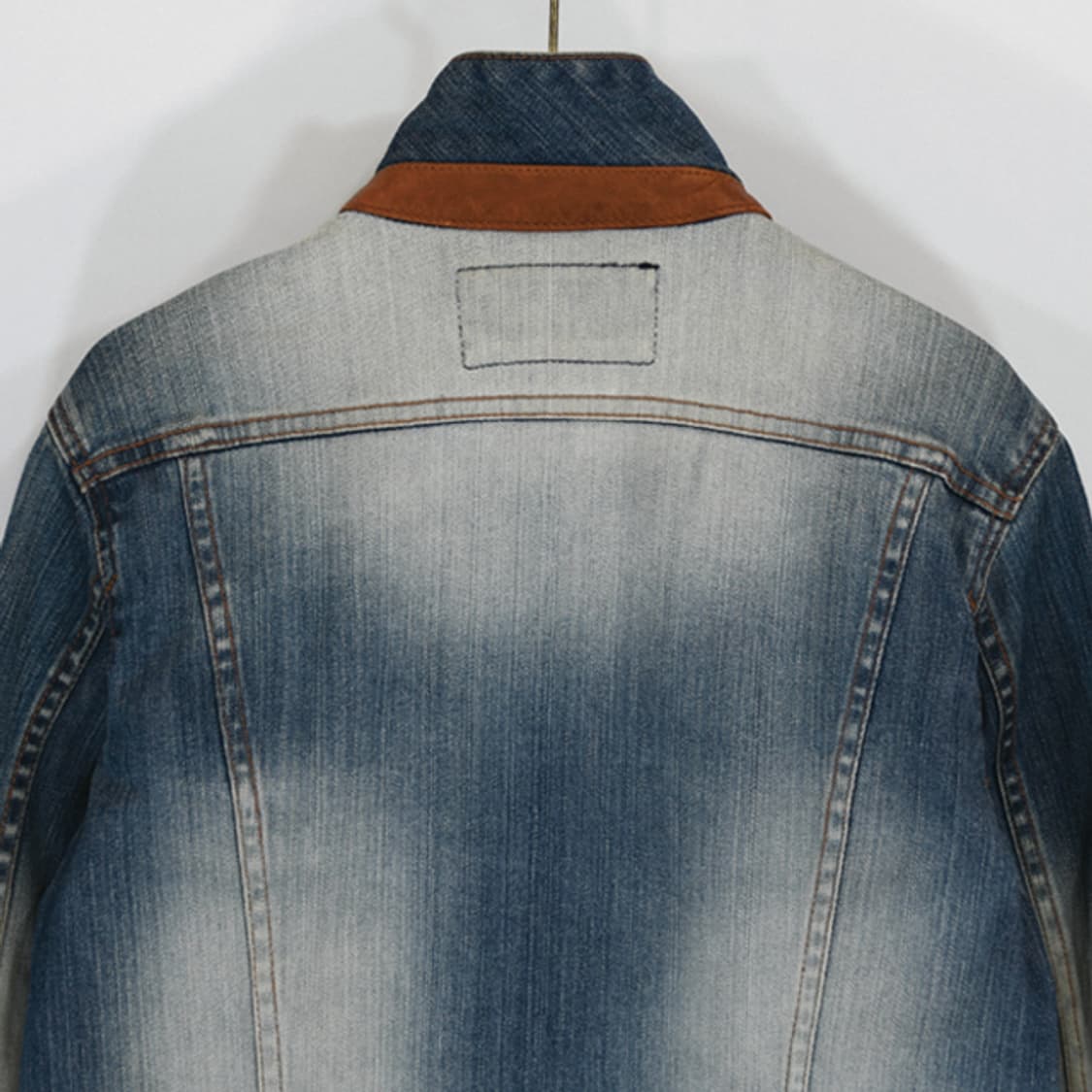 MONSIEUR NICOLE 빈티지워싱데님자켓 상품이미지5