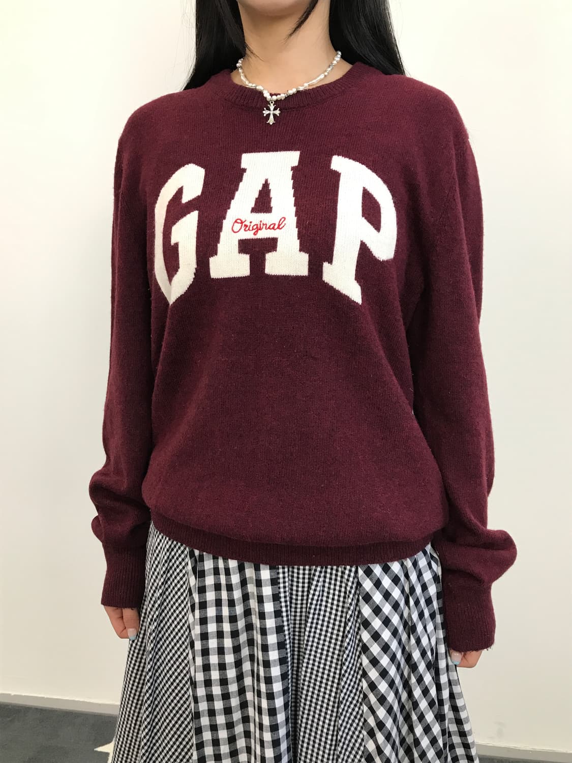 GAP Big Logo Knit Sweater 상품이미지3