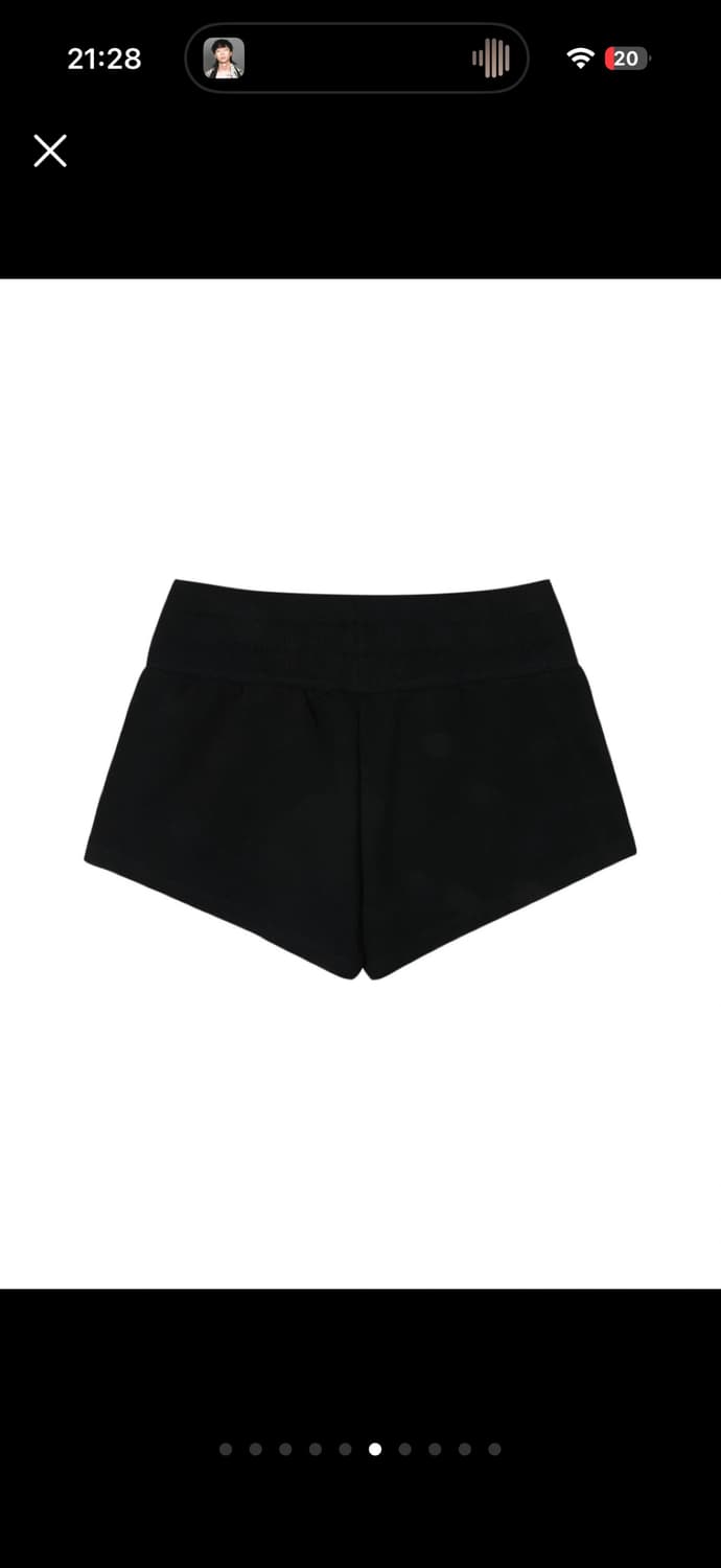 보헤미안서울 24ss 베이직 스웻 쇼츠 팬츠 바지 BLACK 블랙 상품이미지7