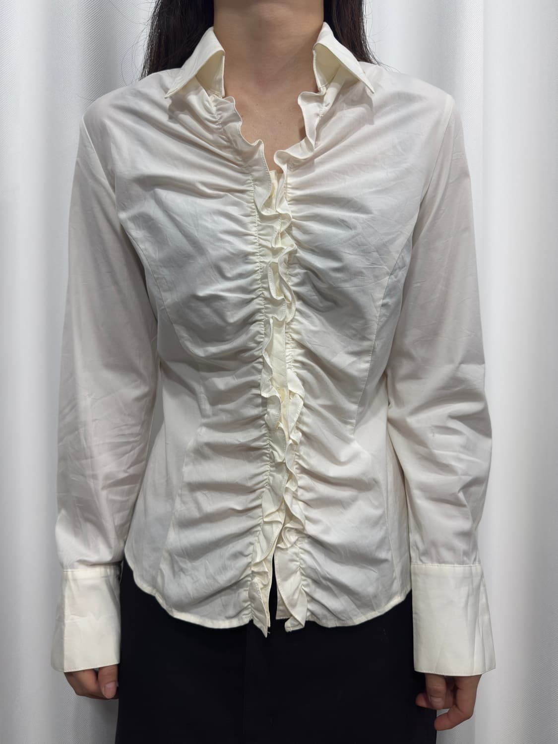 shirring design shirt 상품이미지1