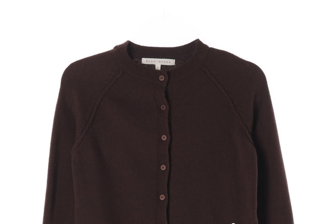 BUDHI MUDRA 울니트 크롭 가디건S 상품이미지3