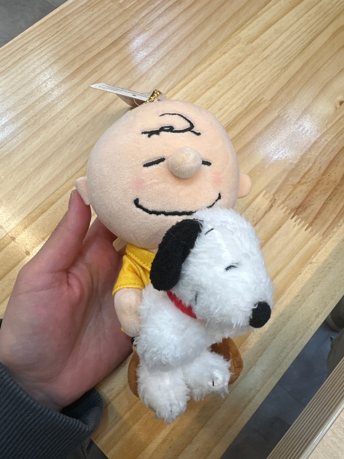 유니버셜 스튜디오 스누피 찰리브라운 인형 키링 정품 상품이미지1