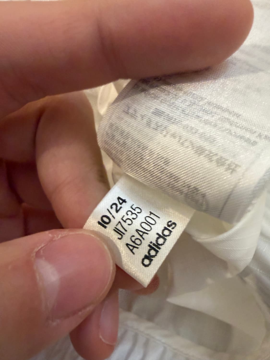 아디다스 파이어버드 락업 트랙탑 바람막이 화이트 상품이미지6