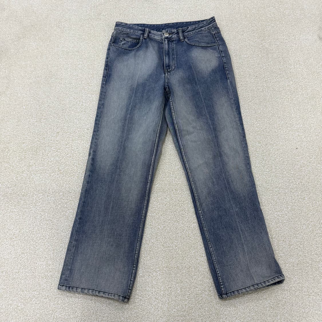 [48] 솔리드옴므 워싱 데님팬츠 0106T1 상품이미지1