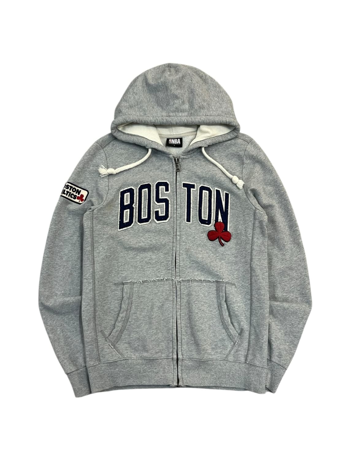 NBA 보스턴 후드집업 그레이 L #csz2857 상품이미지3