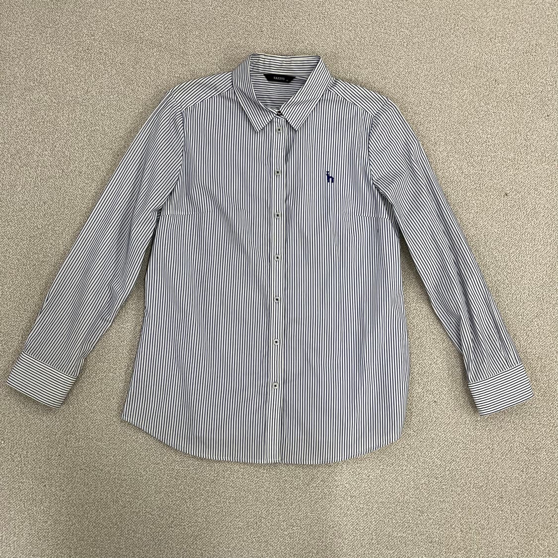 [95] 헤지스 스트라이프 셔츠 남방 0114M1 상품이미지1