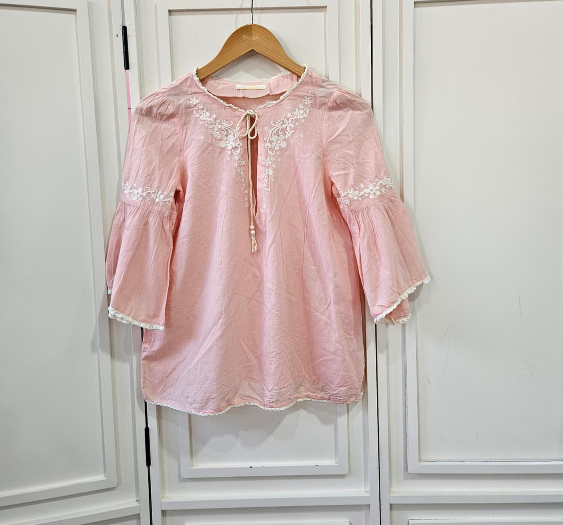 자수 태슬 블라우스 상품이미지1