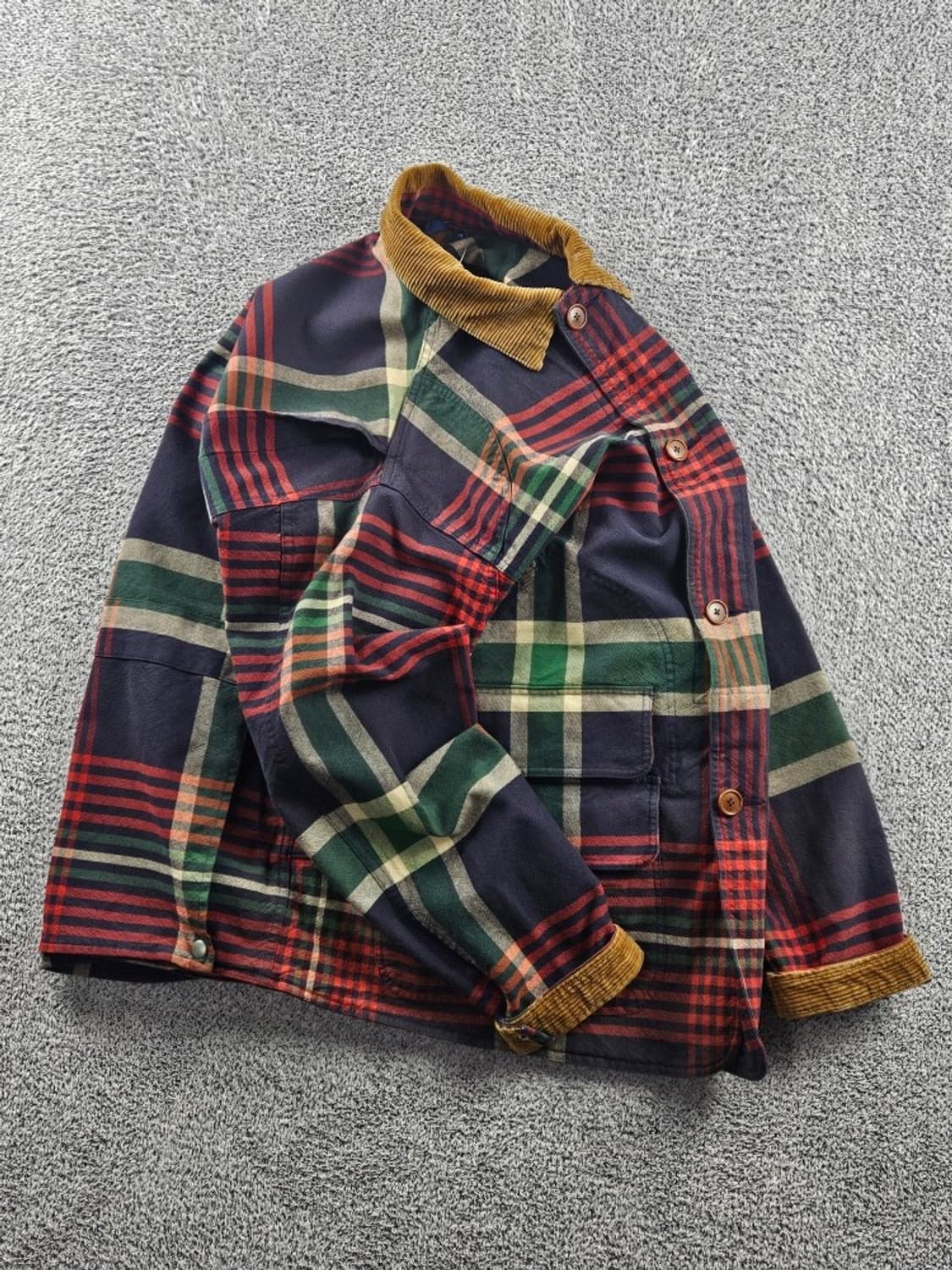 90's 폴로랄프로렌 체크 모호크 헌팅 자켓 ( M ) / 11070 상품이미지4