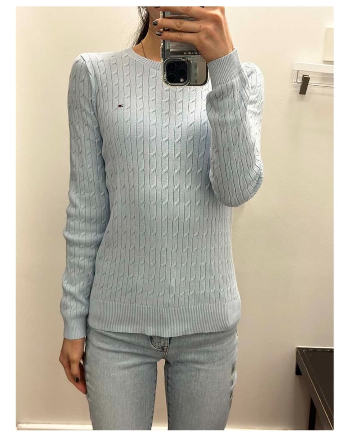 한섬 타미힐피거 케이블 코튼니트 상품이미지10