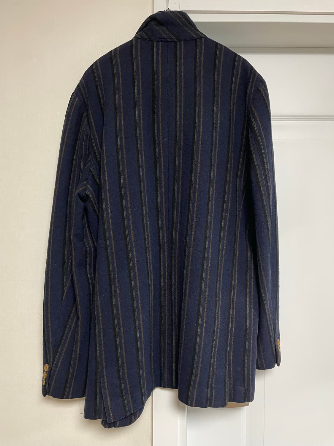 꼼데옴므  스트라이프 울 자켓 상품이미지3