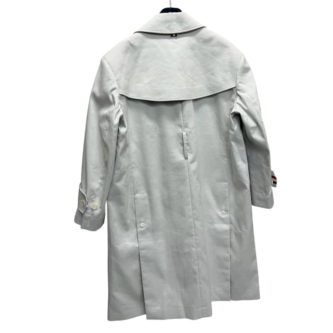 톰브라운 RWB 커프스 매킨토시 벨트 트렌치 코트 ( 88 ) 상품이미지8