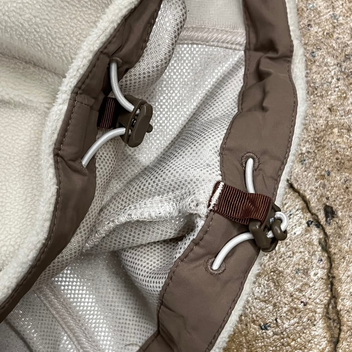 [정품/95,m] 컬럼비아 플리스 자켓 아이보리브라운 b16 상품이미지6