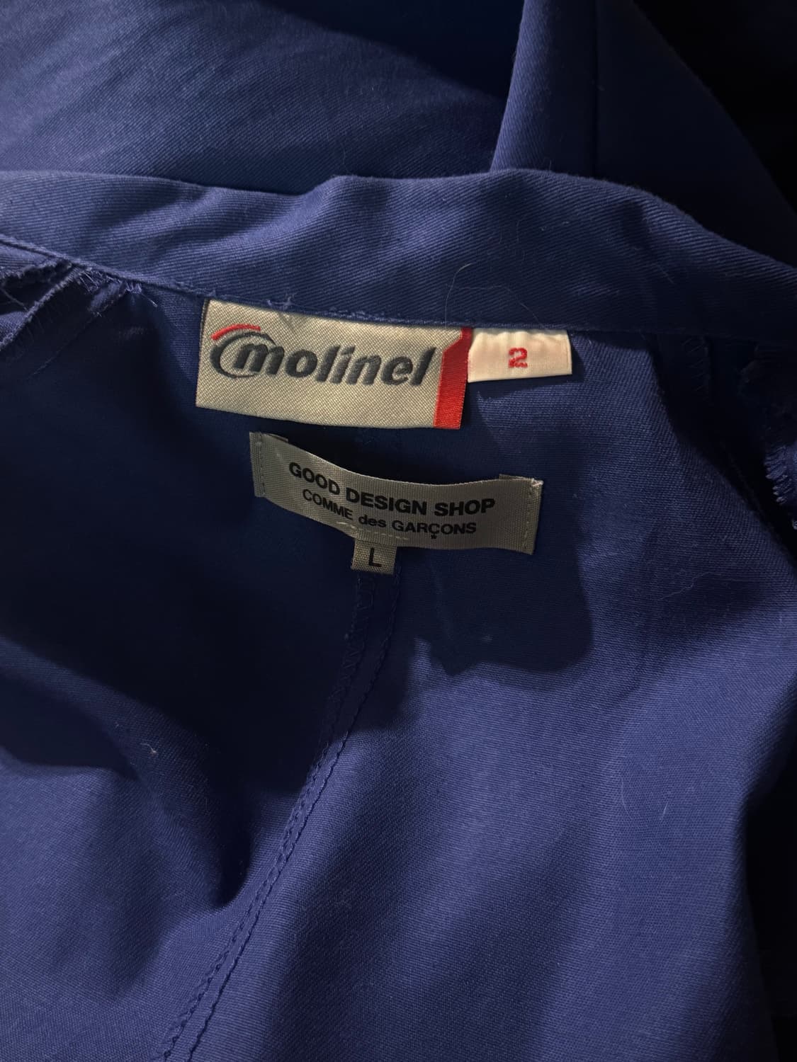 꼼데가르송 CDG moline 워크롱자켓 2 L 상품이미지4