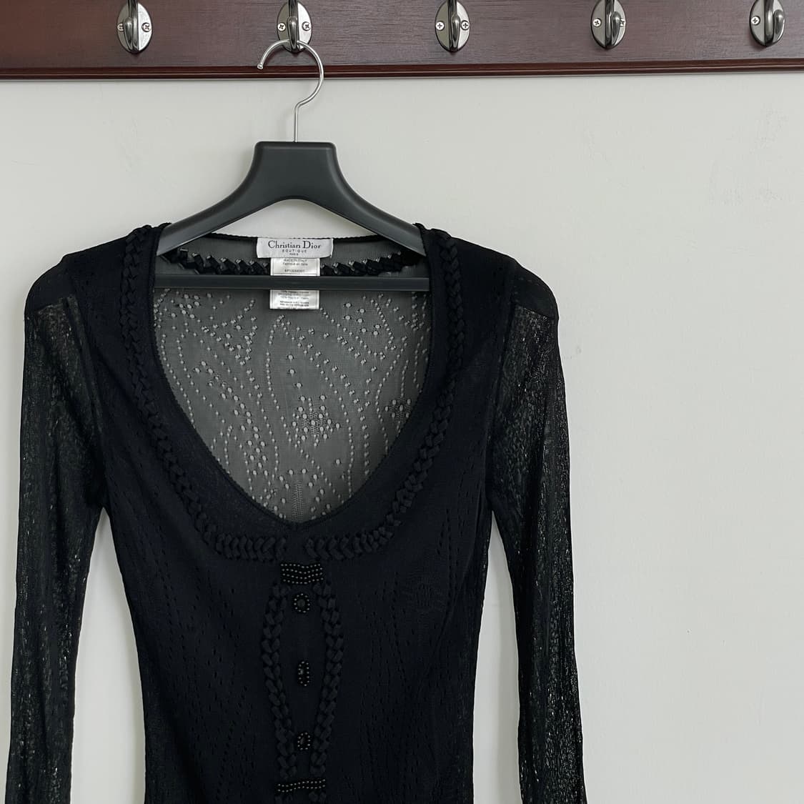 크리스찬 디올 시스루 튜닉 탑 상품이미지2