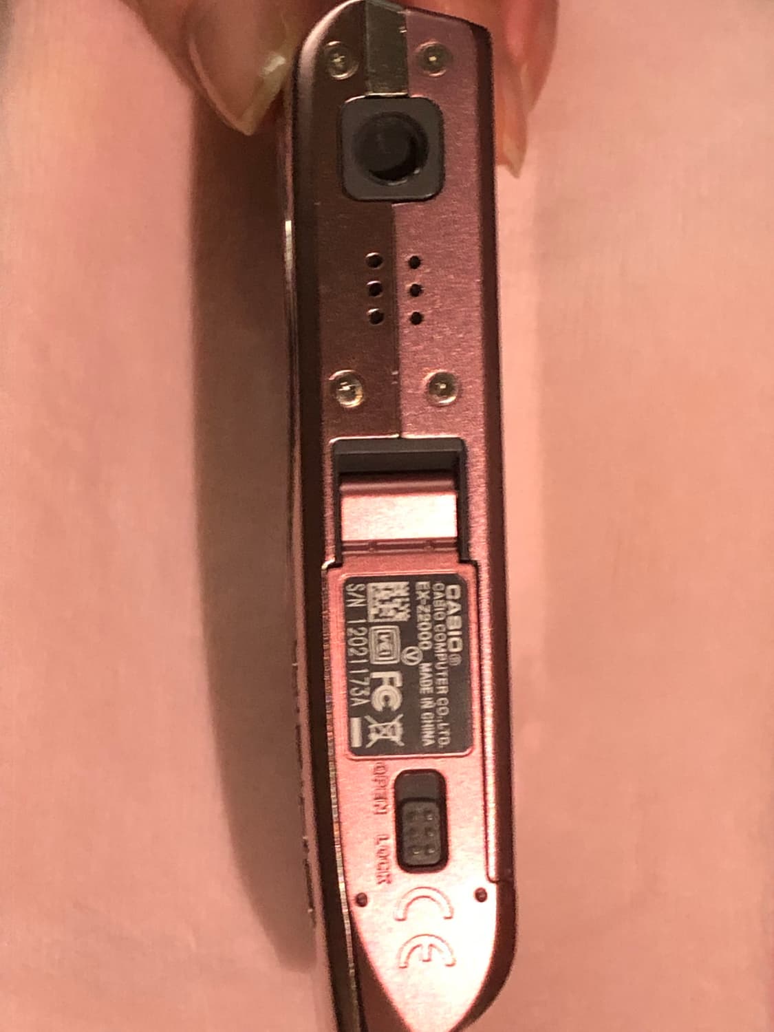 카시오 엑슬림 ex-z2000 핑크 상품이미지4