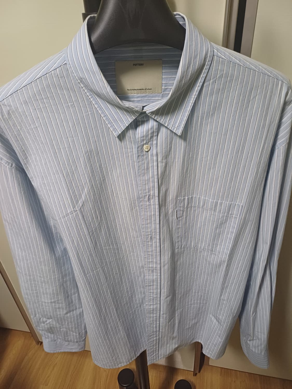 포터리 컴포트 스트라이프셔츠4 상품이미지2