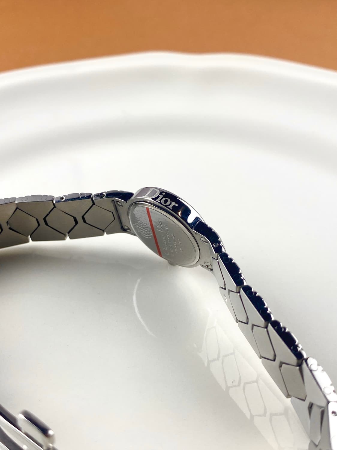 DIOR  Lady leaf 4P pink shell mini watch 상품이미지7