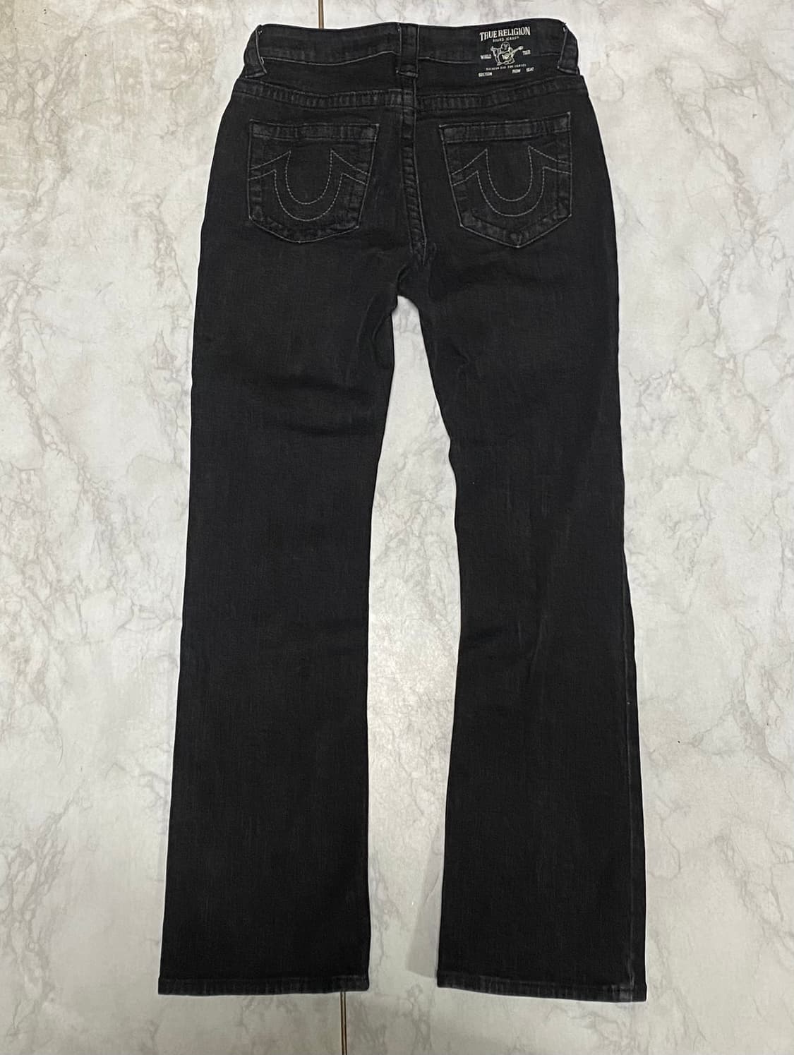 트루릴리젼 블랙진 허리 28 인치 남녀공용 상품이미지3