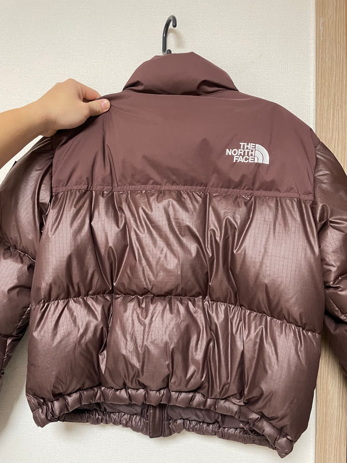 85)노스페이스 화이트 라벨 눕시 다운 코코아 상품이미지3