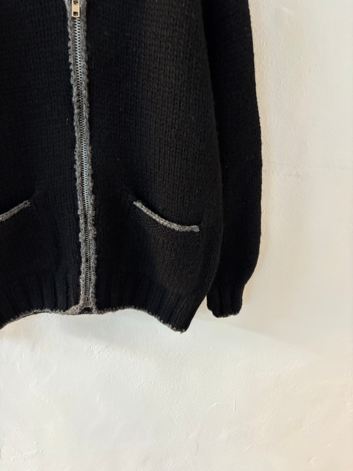 90s 빈티지 헤비울 코위찬 상품이미지6